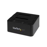 StarTech.com - Docking Station eSATA USB 3.0 con UASP de 2 Bahías para Disco Duro o SSD SATA de 2,5 o 3,5 Pulgadas