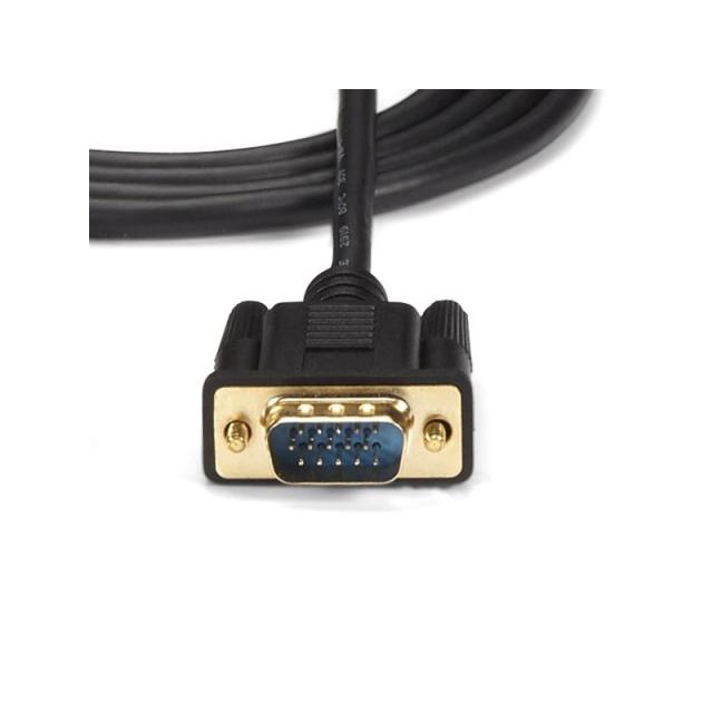 StarTech.com - Cable de 91cm Conversor Activo HDMI a VGA - Adaptador 1920x1200 1080p