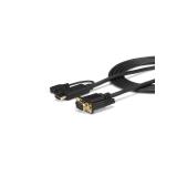 StarTech.com - Cable de 91cm Conversor Activo HDMI a VGA - Adaptador 1920x1200 1080p