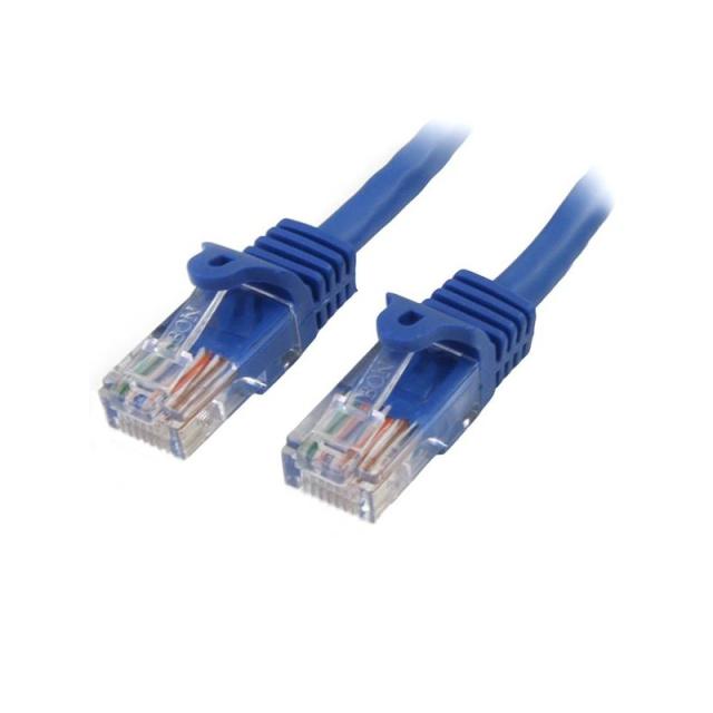 StarTech.com - Cable de Red de 7m Azul Cat5e Ethernet RJ45 sin Enganches