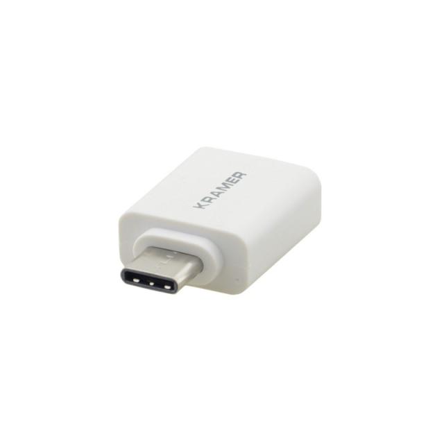 Kramer Electronics - AD-USB31/CAE cambiador de género para cable USB C USB A Blanco
