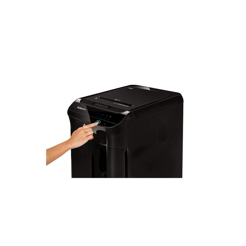 Fellowes - AutoMax 350C triturador de papel Corte cruzado 60 dB 23 cm Negro