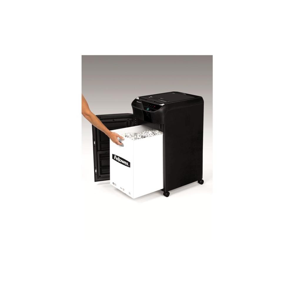 Fellowes - AutoMax 350C triturador de papel Corte cruzado 60 dB 23 cm Negro