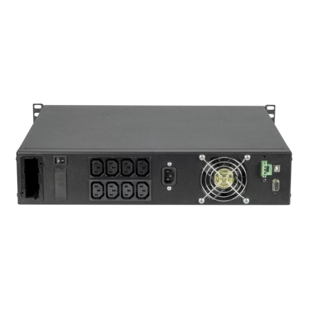 Riello - Sentinel Rack Doble conversión (en línea) 1,5 kVA 1350 W 8 salidas AC