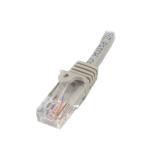 StarTech.com - Cable de Red de 7m Gris Cat5e Ethernet RJ45 sin Enganches
