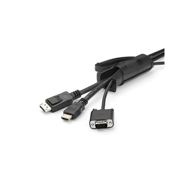 StarTech.com - Manga de 1,5m en Espiral para Gestión de Cableado con Diámetro de 25mm