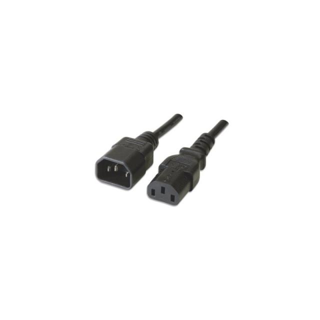Ewent - EC1913 cable de transmisión Negro 1,8 m C14 acoplador C13 acoplador
