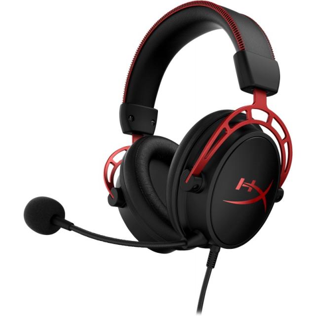 HyperX - HyperX Auriculares gaming HyperX Cloud Alpha (negro-rojo)