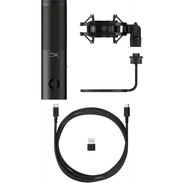 HyperX - QuadCast 2 S - micrófono USB (negro)