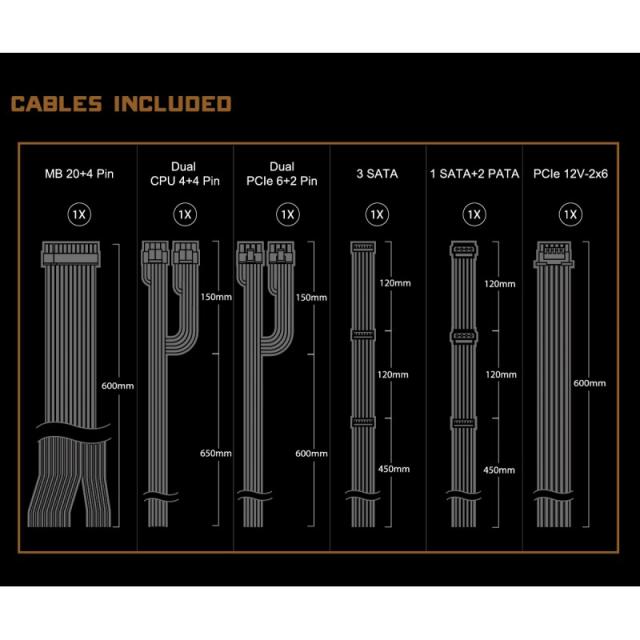 Asrock - Challenger CL-750B unidad de fuente de alimentación 750 W 20+4 pin ATX ATX Negro