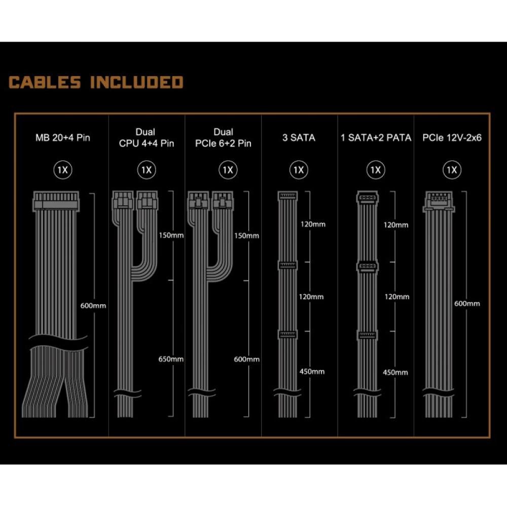 Asrock - Challenger CL-750B unidad de fuente de alimentación 750 W 20+4 pin ATX ATX Negro