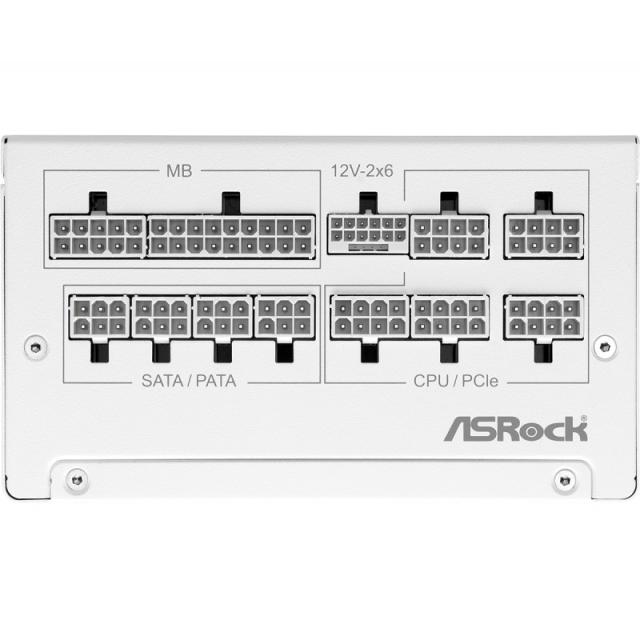 Asrock - SL-1000GW Steel Legend unidad de fuente de alimentación 1000 W 20+4 pin ATX ATX Blanco