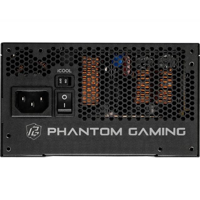 Asrock - Phantom Gaming PG-750G unidad de fuente de alimentación 750 W 20+4 pin ATX ATX Negro
