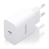 AISENS - Cargador GaN 30W, 1xUSB-C PD3.0, Blanco - A110-0940