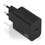 AISENS - Cargador GaN 20W, 1xUSB-C PD3.0, Negro