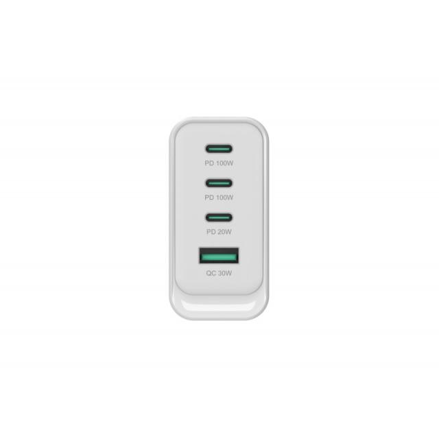 Conceptronic - ALTHEA22W100 cargador de dispositivo móvil Universal Blanco Corriente alterna Carga rápida Interior