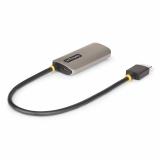 StarTech.com - Cable Conversor Adaptador Activo de 30cm HDMI 2.1 a DisplayPort 1.4 - 8K60Hz - Alimentado por el Bus USB - Cable