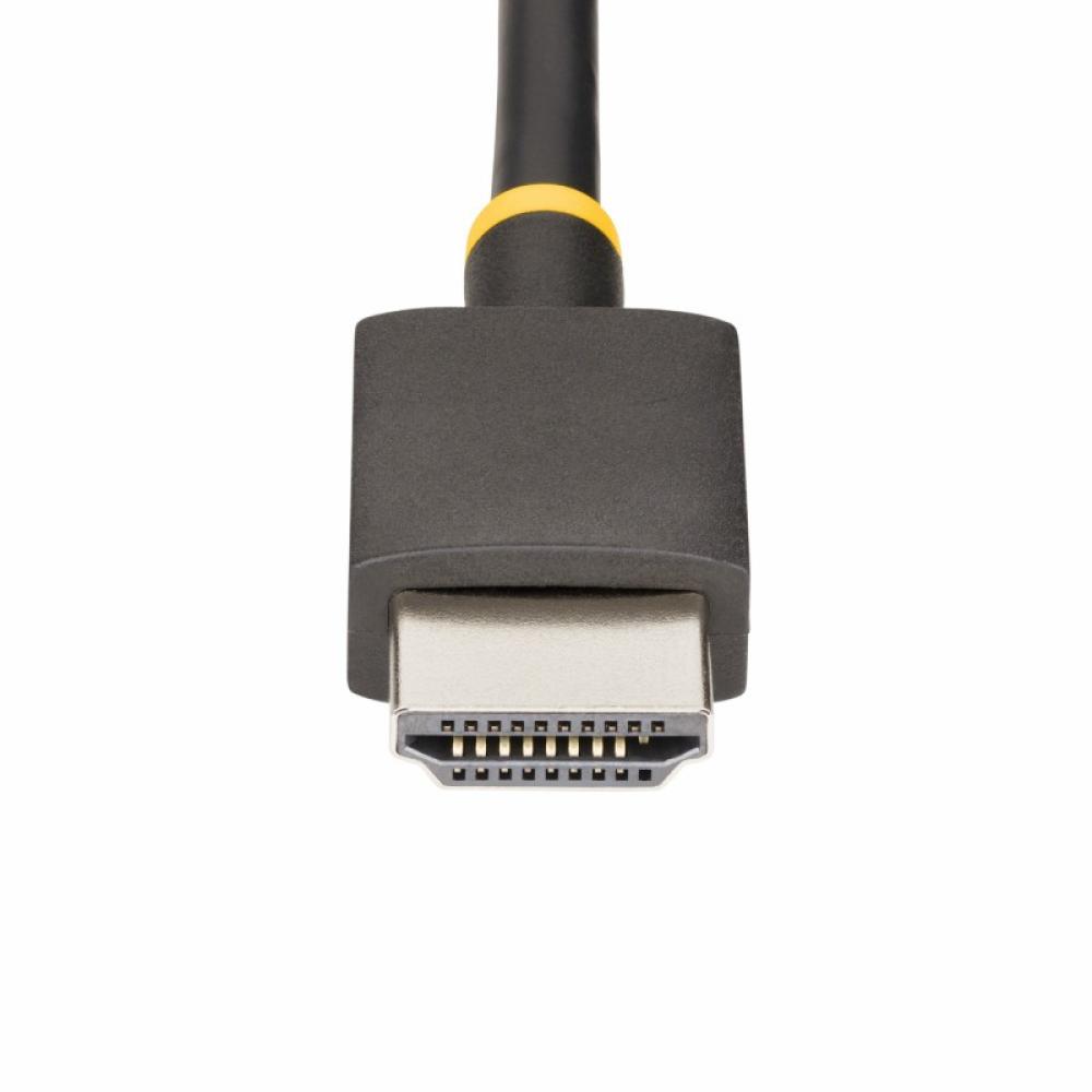 StarTech.com - Cable Conversor Adaptador Activo de 30cm HDMI 2.1 a DisplayPort 1.4 - 8K60Hz - Alimentado por el Bus USB - Cable