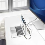 StarTech.com - Cable Conversor Adaptador Activo de 30cm HDMI 2.1 a DisplayPort 1.4 - 8K60Hz - Alimentado por el Bus USB - Cable