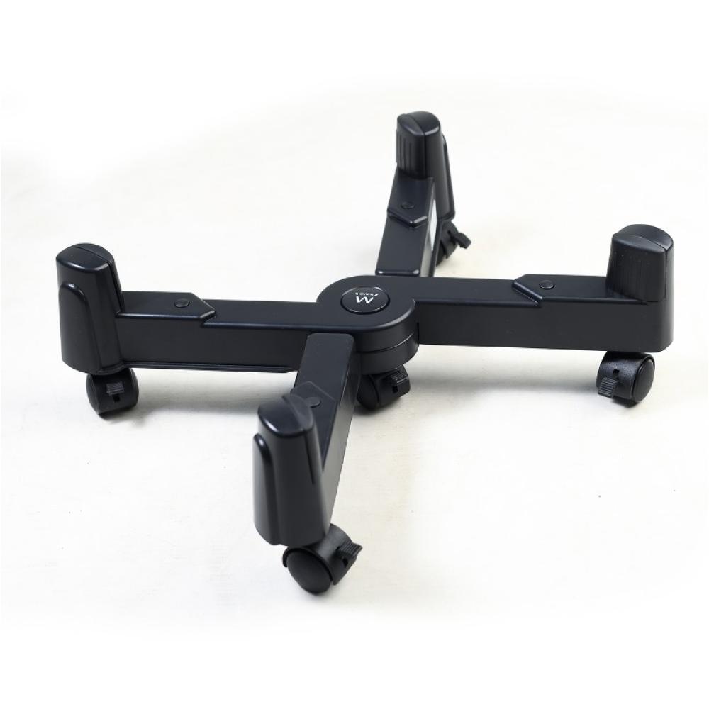 Ewent - Soporte Ajustable en X con Ruedas para CPU