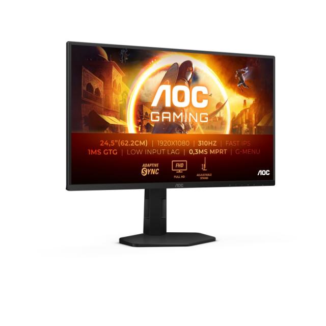 AOC - G4 25G4SXU pantalla para PC 62,2 cm (24.5") 1920 x 1080 Pixeles Full HD LED Negro, Gris
