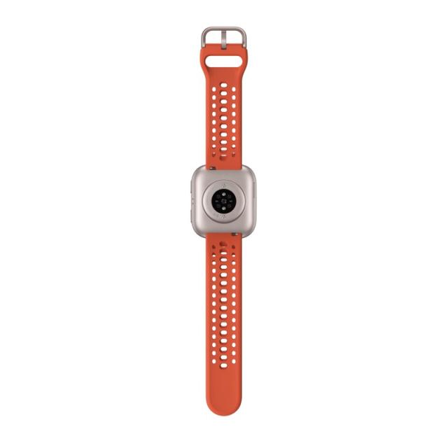 Amazfit - Bip 6 Red 5 cm (1.97") AMOLED Digital 390 x 450 Pixeles Pantalla táctil Oro GPS (satélite)