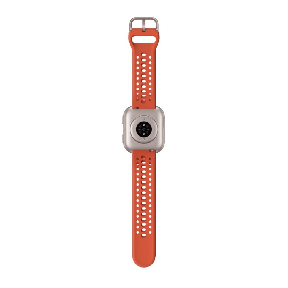 Amazfit - Bip 6 Red 5 cm (1.97") AMOLED Digital 390 x 450 Pixeles Pantalla táctil Oro GPS (satélite)