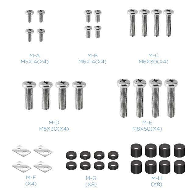 TooQ - Soporte de pared (monitor / plasma / LCD / LED) 60” - 100”