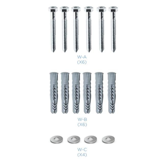 TooQ - Soporte de pared (monitor / plasma / LCD / LED) 60” - 100”