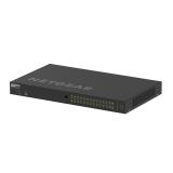 NETGEAR - GSM4230P-100EUS switch Gestionado L2/L3 Gigabit Ethernet (10/100/1000) Energía sobre Ethernet (PoE) 1U Negro