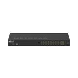 NETGEAR - GSM4230P-100EUS switch Gestionado L2/L3 Gigabit Ethernet (10/100/1000) Energía sobre Ethernet (PoE) 1U Negro