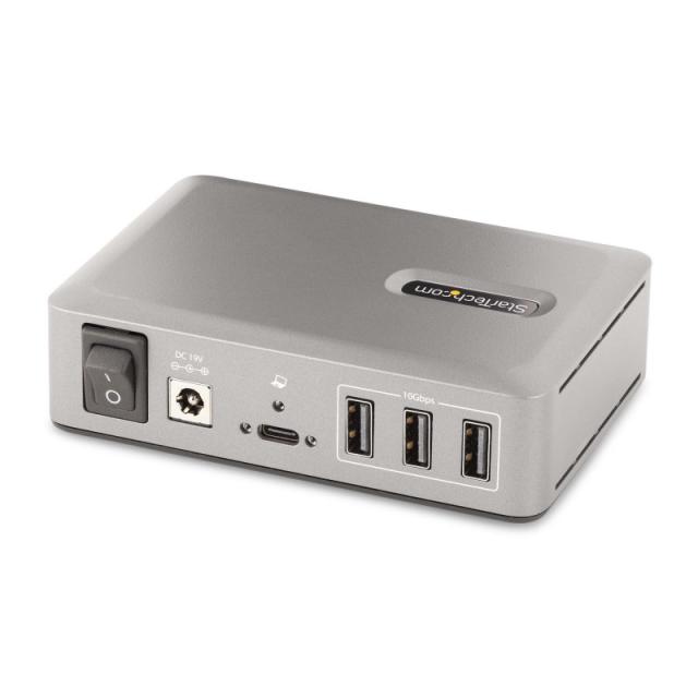 StarTech.com - Hub Concentrador USB-C de 10 Puertos - 8x USB-A/2x USB-C - con Fuente de 65W - USB 3.1 10Gbps - Ladrón USB Tipo C