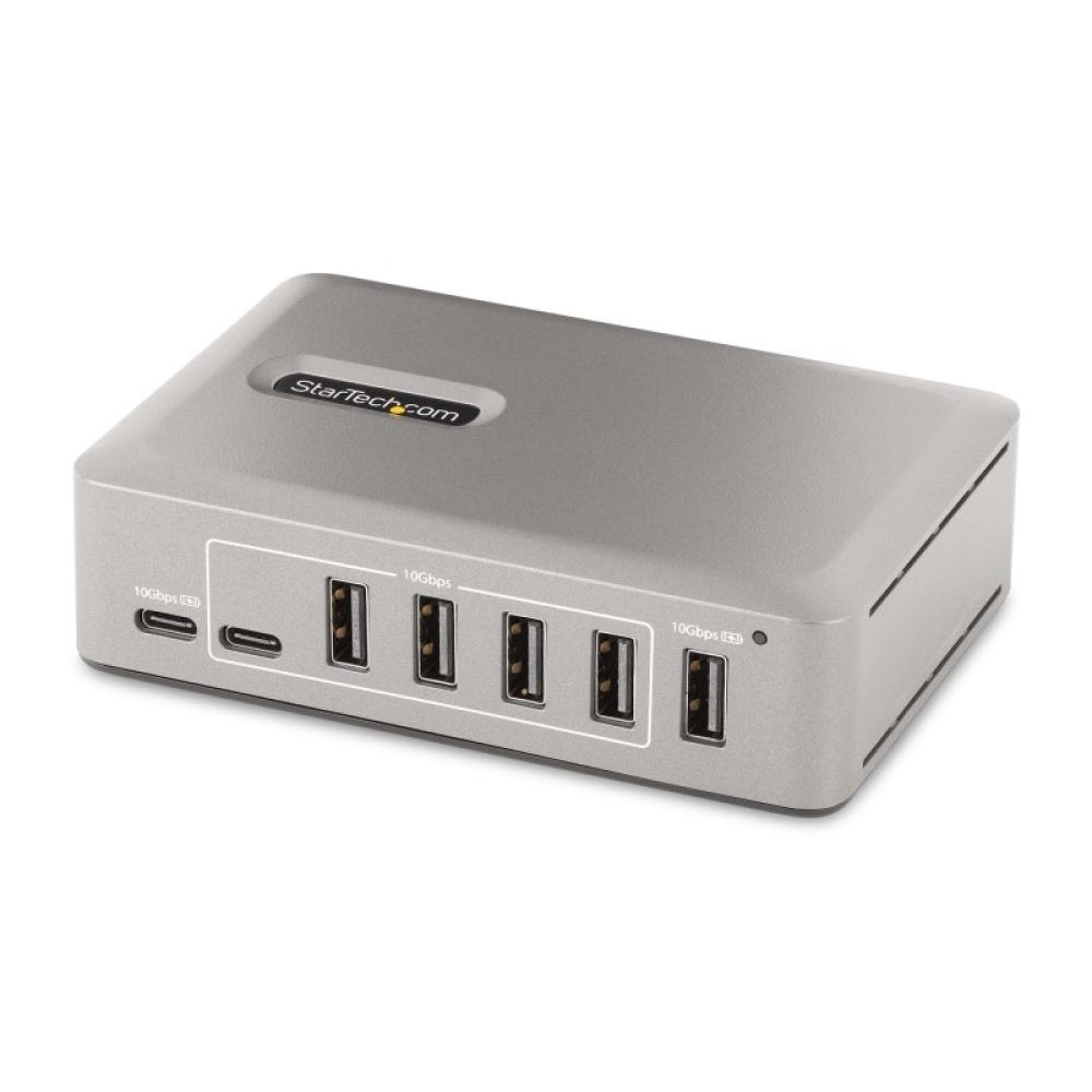StarTech.com - Hub Concentrador USB-C de 10 Puertos - 8x USB-A/2x USB-C - con Fuente de 65W - USB 3.1 10Gbps - Ladrón USB Tipo C
