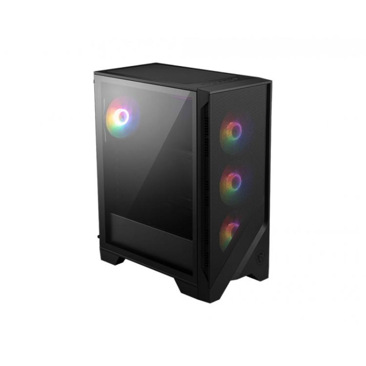 MSI - MAG FORGE 121A AIRFLOW carcasa de ordenador Midi Tower Negro