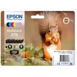 Epson - Squirrel Multipack 6-colours 378 Claria Photo HD Ink