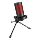 Savio - wired gaming microphone with backlight tripod USB SONAR PRO Negro, Rojo Micrófono para videoconsola