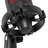 Savio - wired gaming microphone with backlight tripod USB SONAR PRO Negro, Rojo Micrófono para videoconsola