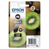 Epson - Kiwi Singlepack Photo Black 202 Claria Premium Ink
