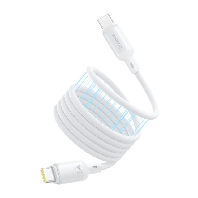 Baseus - PicoGo cable USB USB 2.0 1 m USB C Blanco