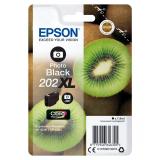 Epson - Kiwi Singlepack Photo Black 202XL Claria Premium Ink