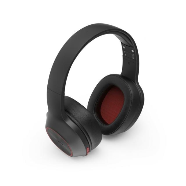 Hama - Spirit Calypso II Auriculares Inalámbrico Diadema Llamadas/Música Bluetooth Negro, Rojo