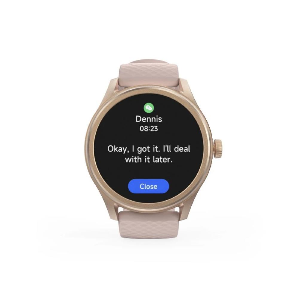 Hama - 5010 3,51 cm (1.38") LCD Digital Pantalla táctil Oro rosa