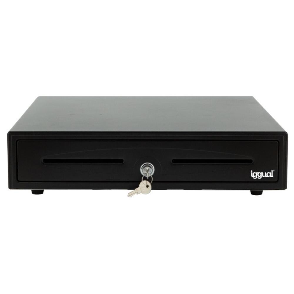 iggual - Cajón Portamonedas IRON-50 42cm 5+8 negro