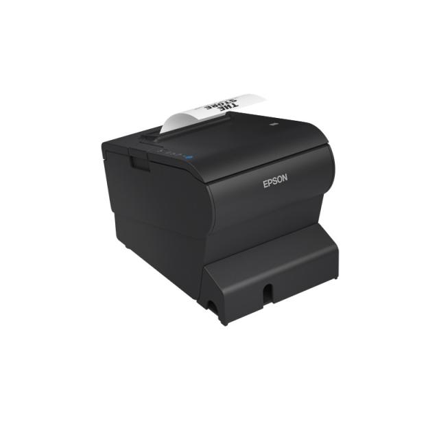 Epson - TM-T88VII (132): USB, Ethernet, PoweredUSB, Black