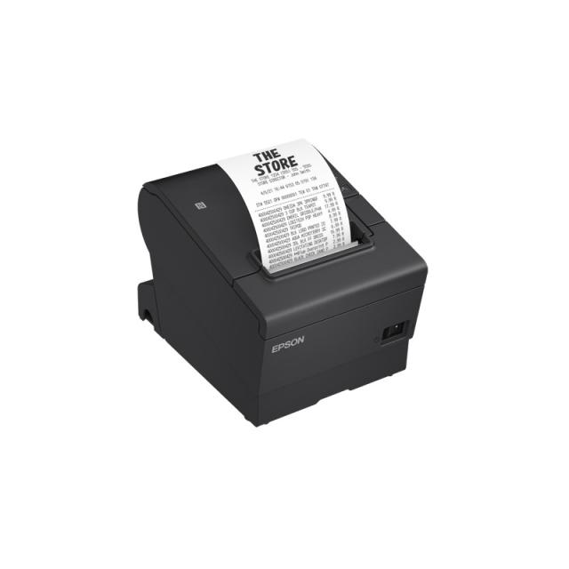 Epson - TM-T88VII (132): USB, Ethernet, PoweredUSB, Black