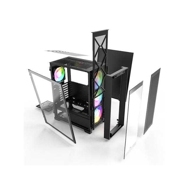 Montech - AIR 1000 PREMIUM Midi Tower Negro