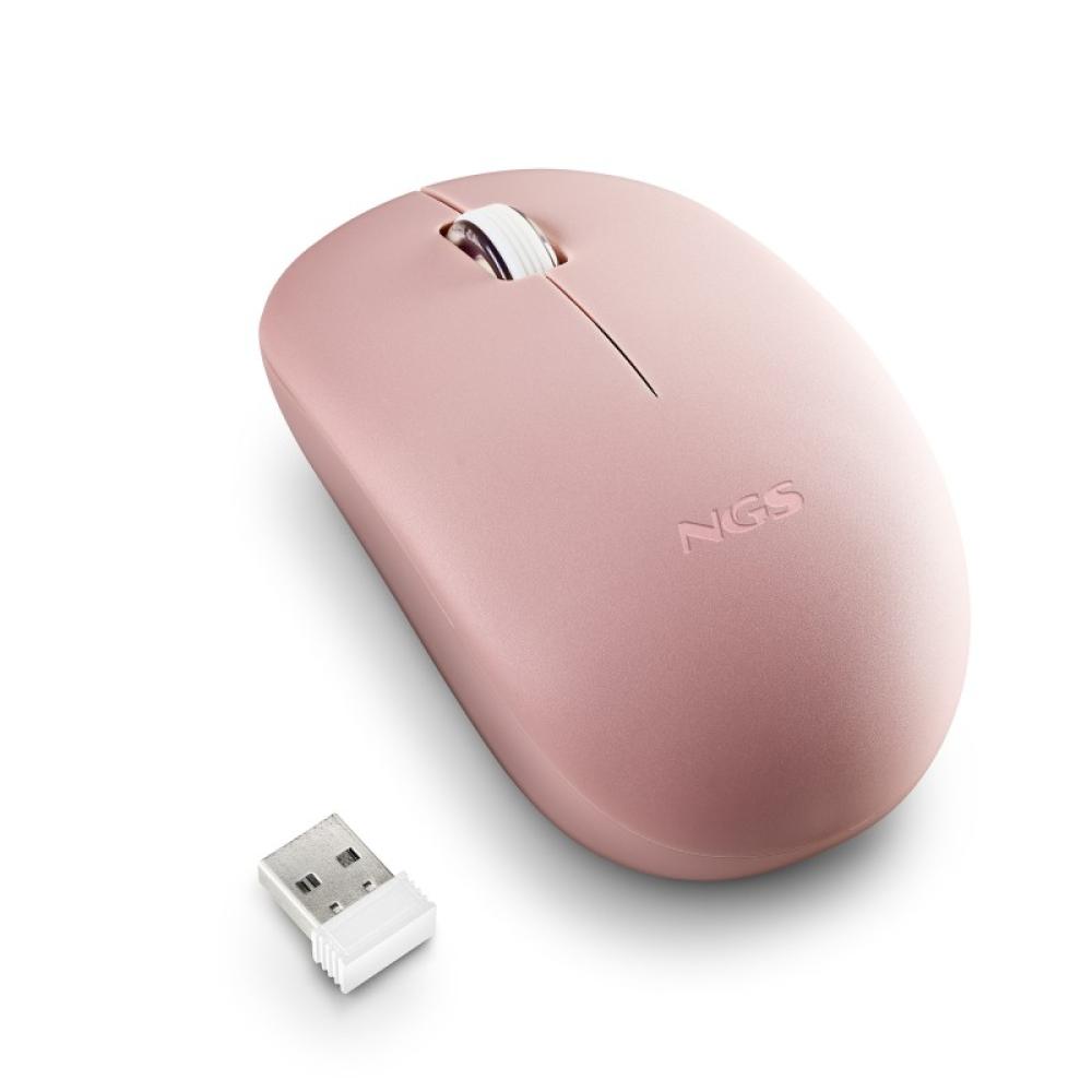 NGS - FOG PRO ratón Oficina Ambidextro RF inalámbrico Óptico 1000 DPI - NGS-MOUSE-1370