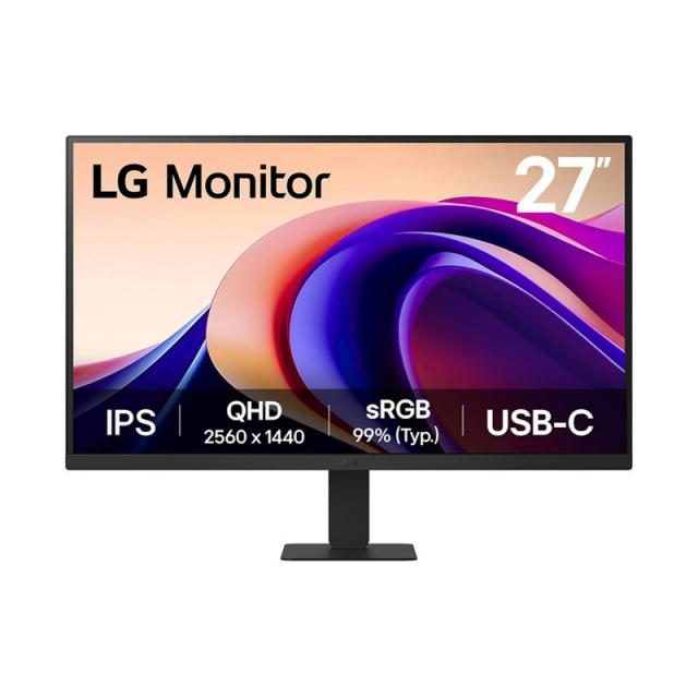 LG - 27'''' QHD Monitor pantalla para PC 68,6 cm (27") 2560 x 1440 Pixeles Quad HD Negro