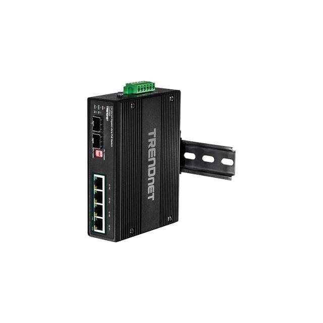 Trendnet - TI-UPG62 switch No administrado L2 Gigabit Ethernet (10/100/1000) Energía sobre Ethernet (PoE) Negro