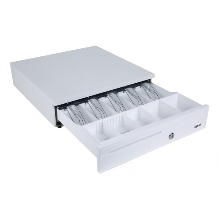 iggual - Cajón portamonedas IRON-30PW 5+5 BlancoPuro